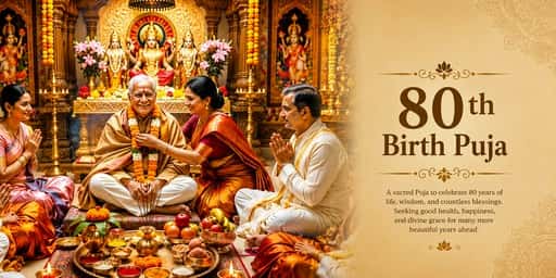 80th Birth Puja