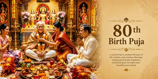 80th Birth Puja