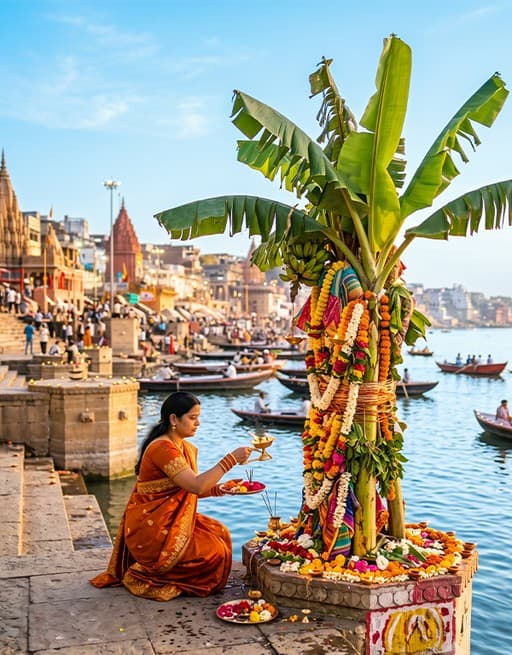 Banana Tree Puja