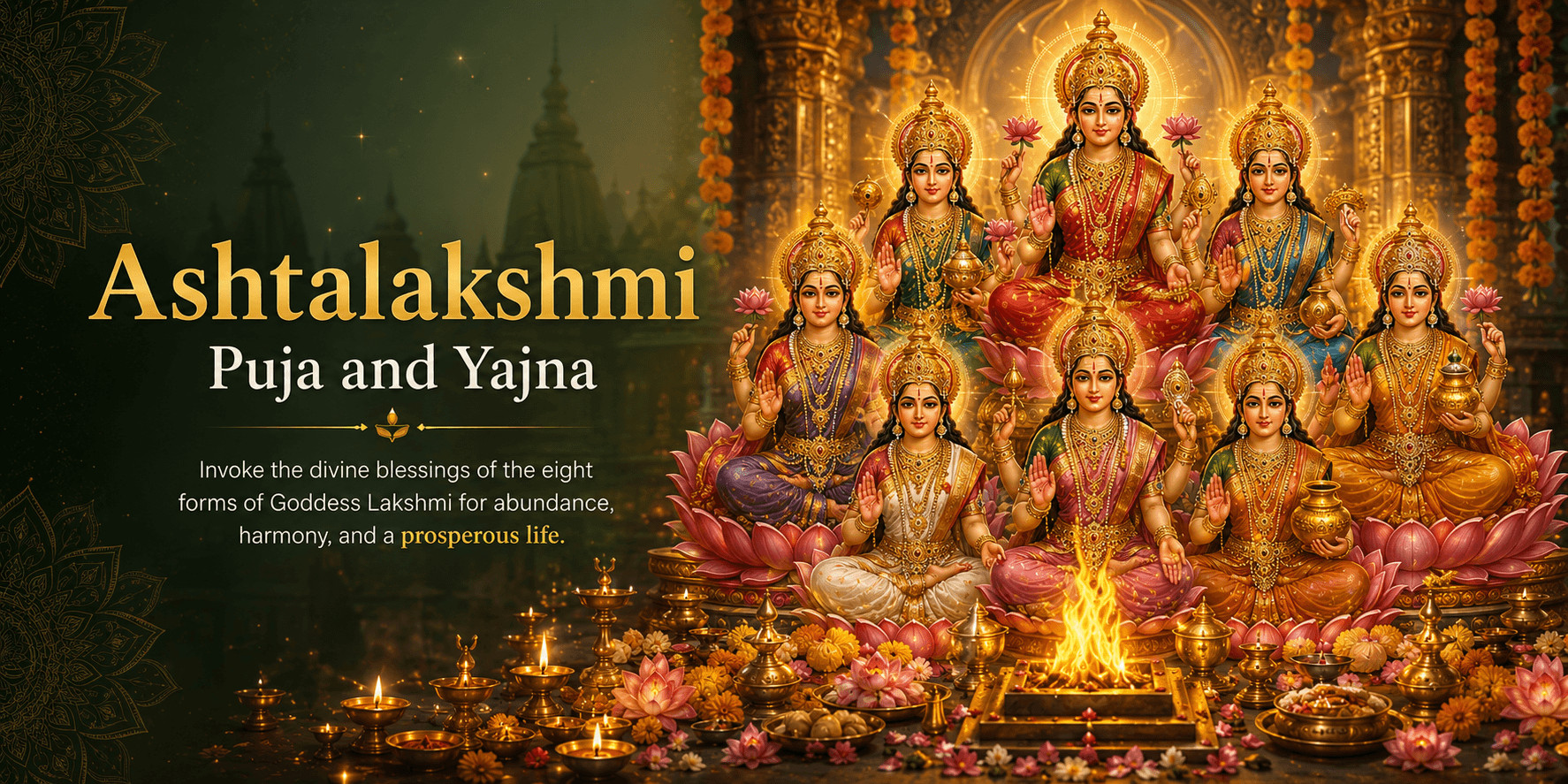 Ashtalakshmi Puja and Yajna