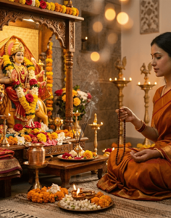 Durga Gayatri Mantra Jaap Puja