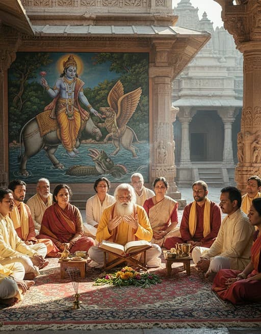 Gajendra Moksha Katha and Path