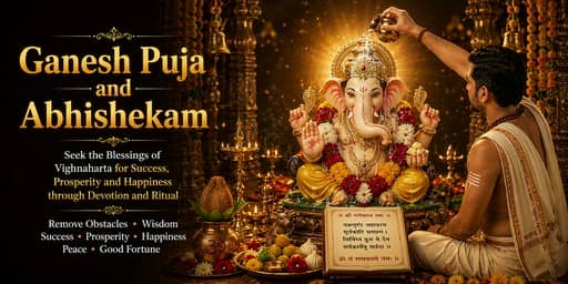 Ganesh Puja and Abhishekam