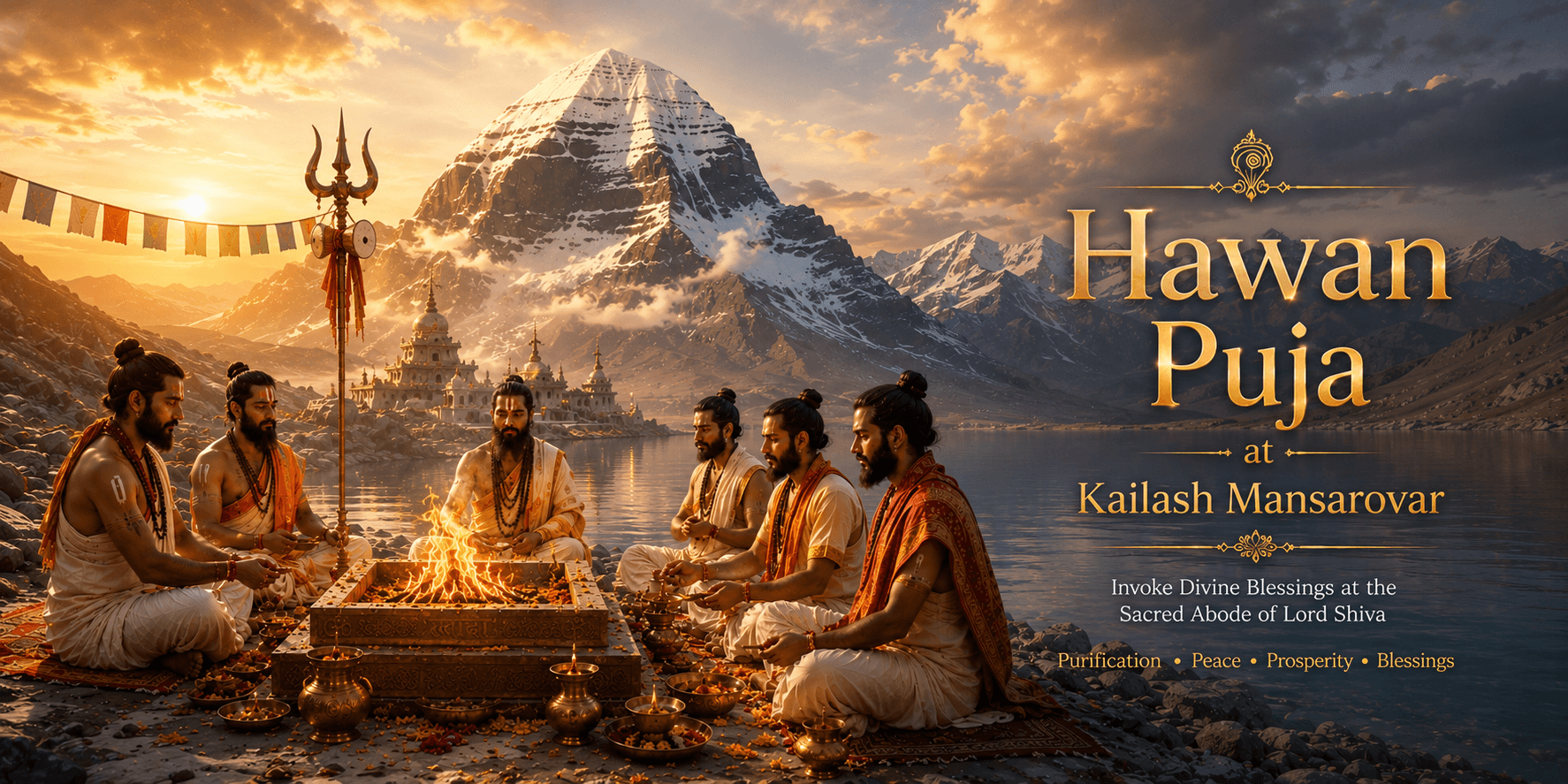 Hawan Puja at Kailash Mansarovar