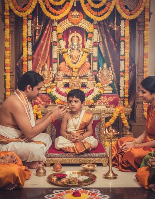 Karnavedha Sanskaar Puja