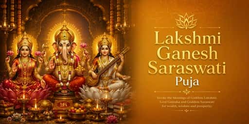 Lakshmi Ganesh Saraswati Puja