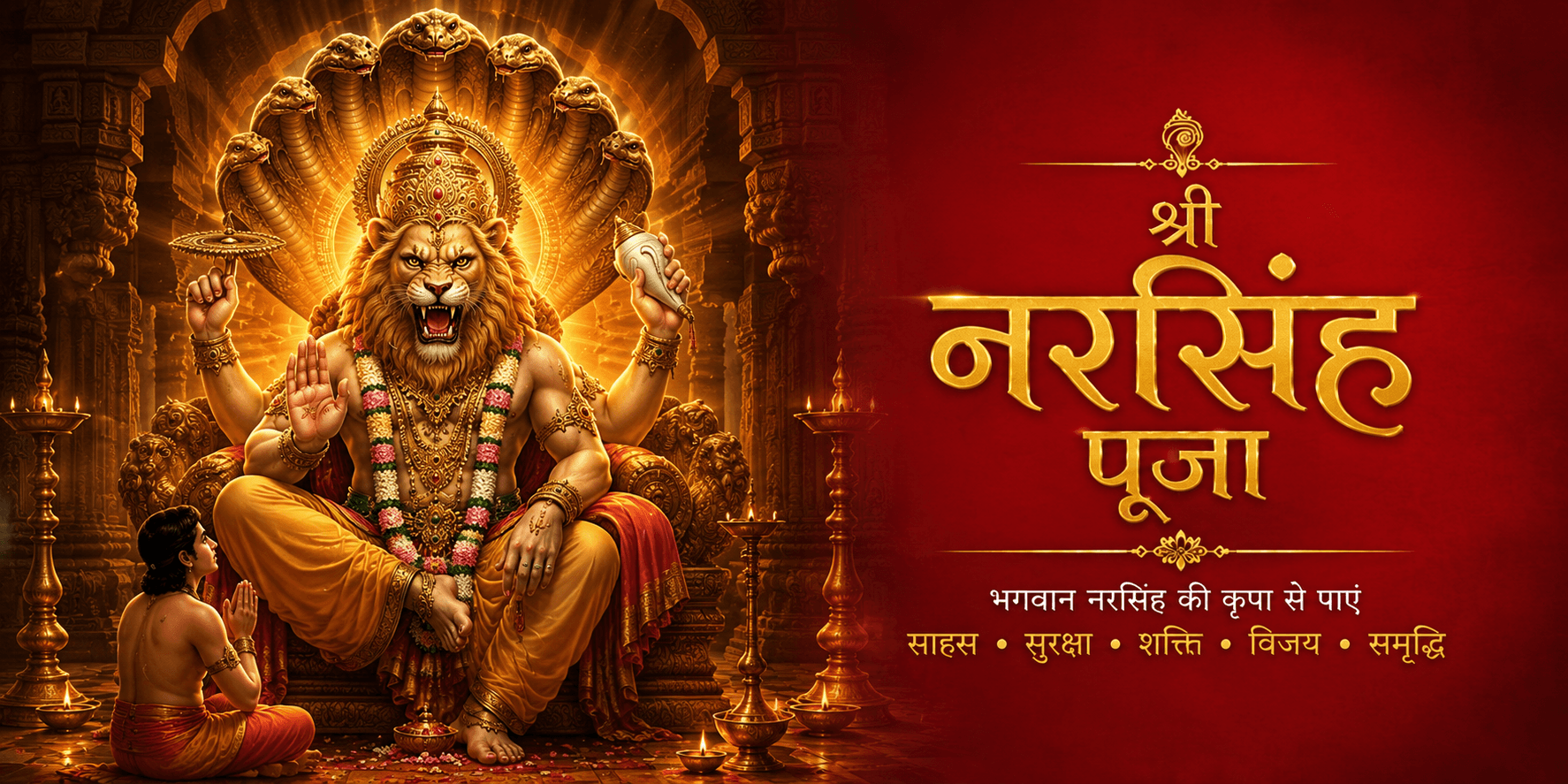 Lord Narasimha Puja