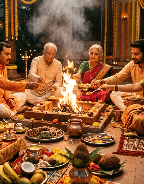 New Year Puja and Yajna
