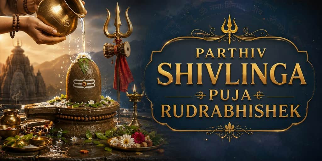 Parthiv Shivlinga Puja and Rudrabhishek