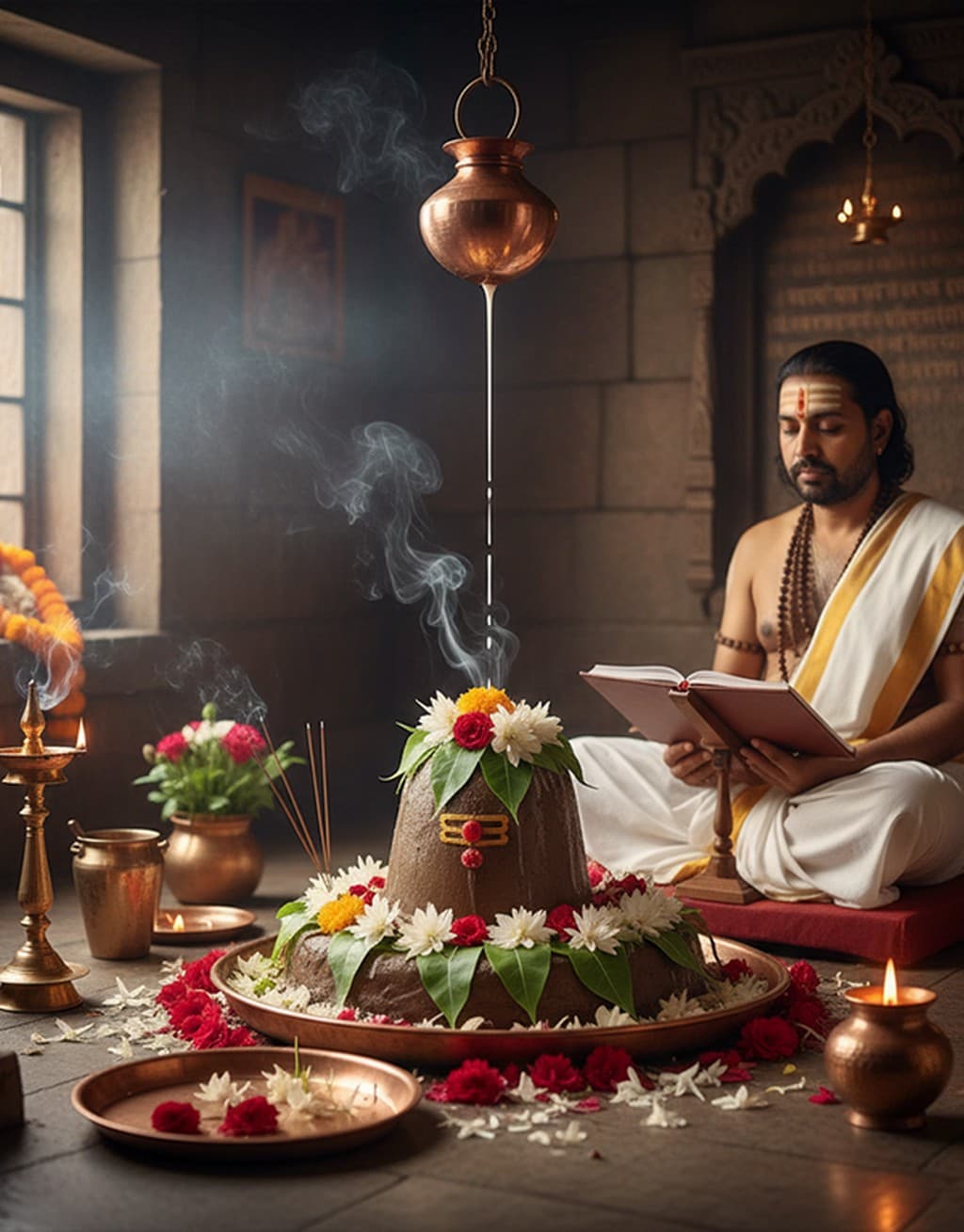 Parthiv Shivlinga Puja Rudrabhishek