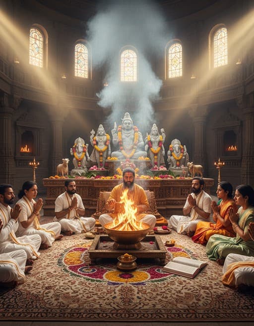 Shiv Parivar Pujan and Yajna