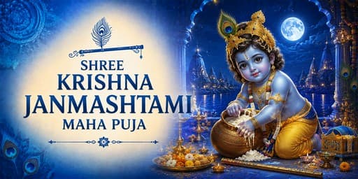 Shree Krishna Janmashtami Maha Puja