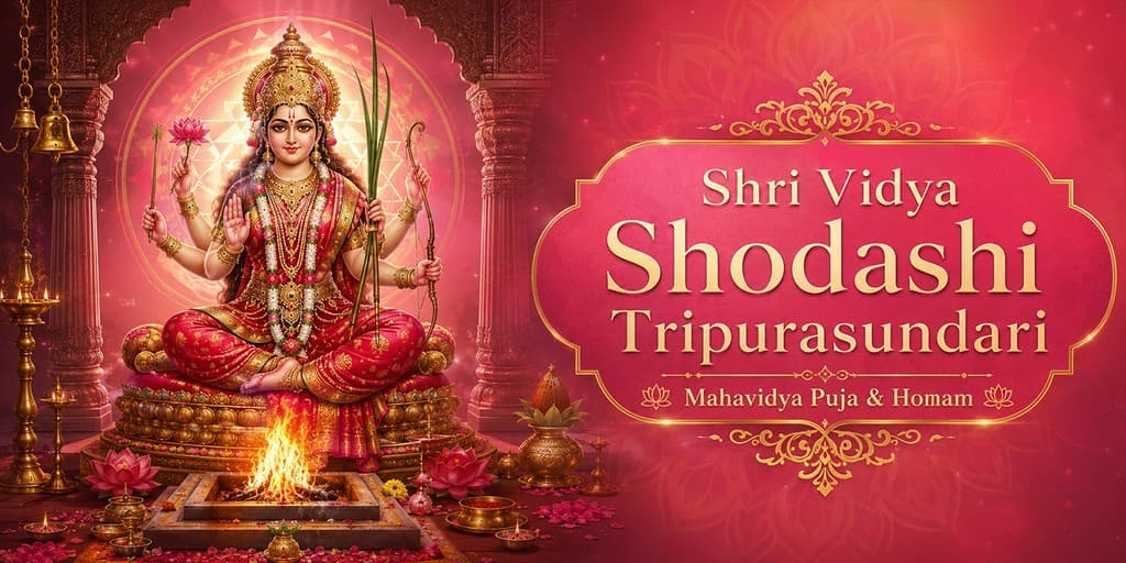 Shri Vidya Shodashi Tripurasundari Mahavidya Puja and Homam