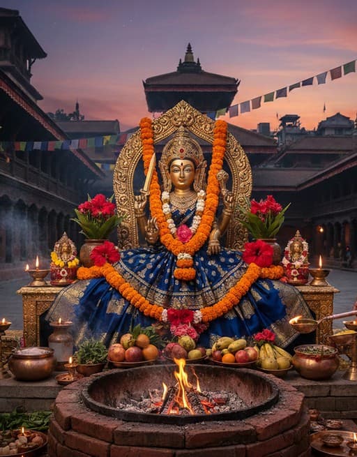 Tara Devi Puja and Yajna