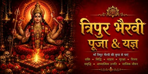 Tripur Bhairavi Puja and Yajna