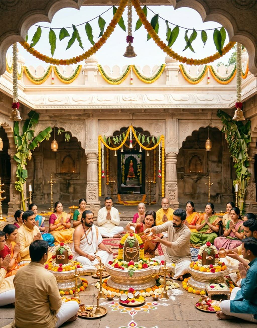 Rudrabhishek Group Puja – Group Puja Ceremony