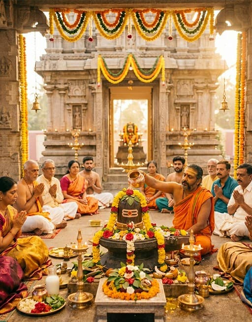Rudrabhishek Group Puja – Group Puja Ceremony